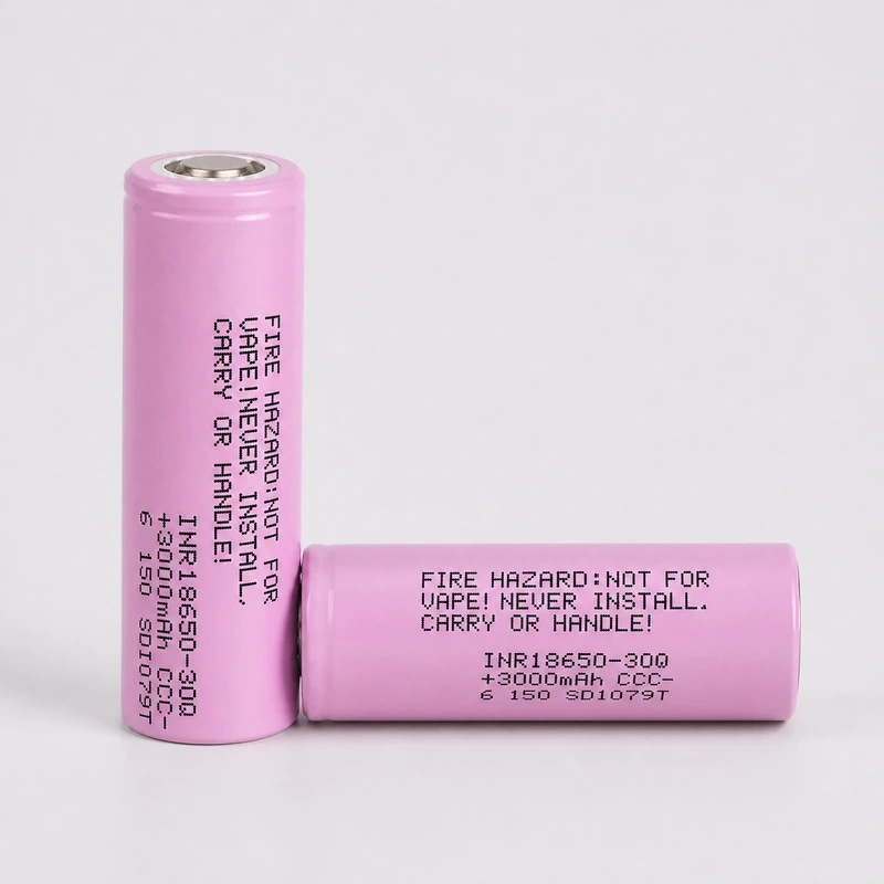 Samsung INR18650-30Q L 形产品组合图